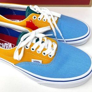 Vans NIB Vans ERA VN0A38FRVOP Canvas Multicolor Tri Color  Size 10